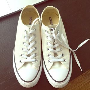 White Converse All Stars